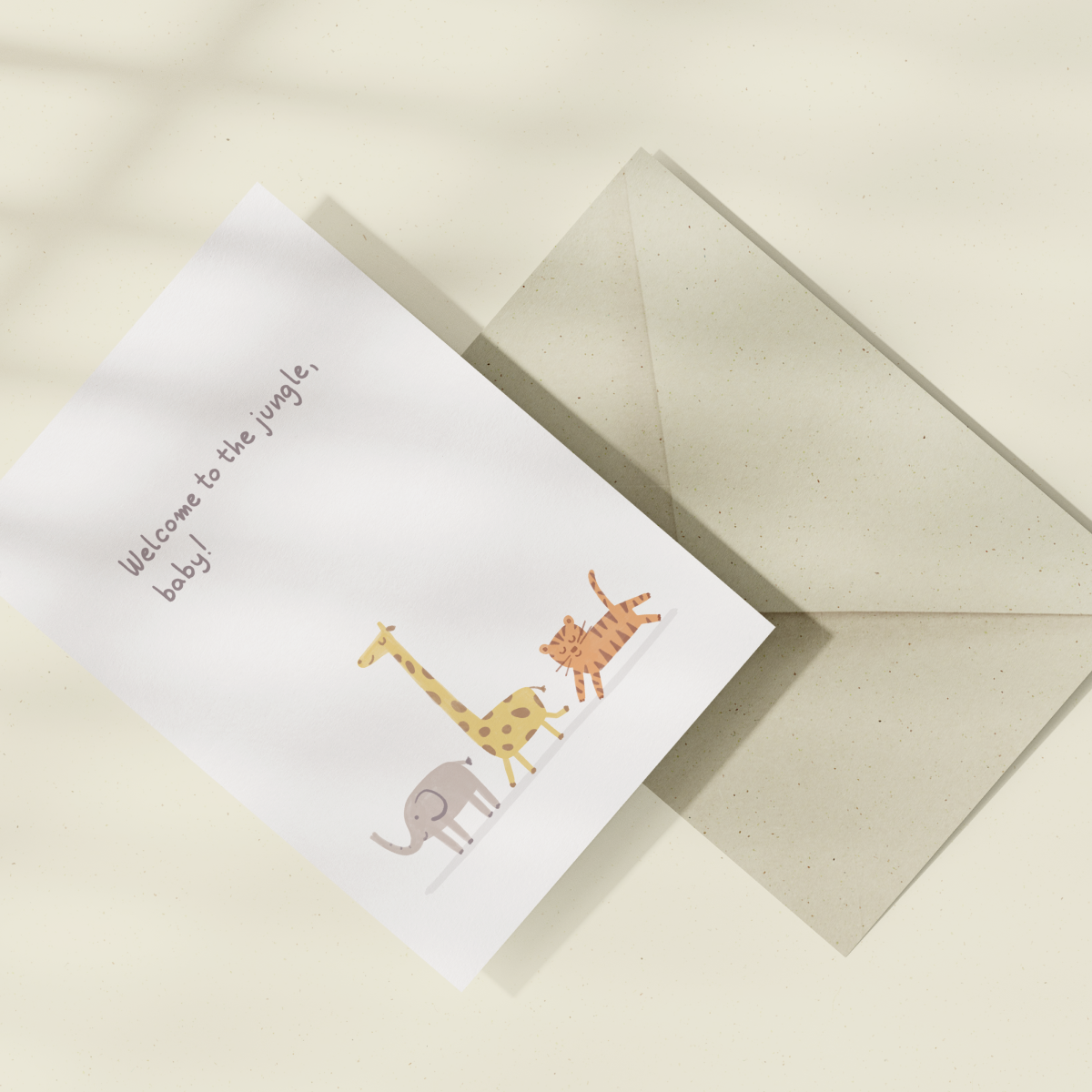 Eco Greeting Card — Welcome to the Jungle