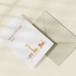 Eco Greeting Card — Welcome to the Jungle