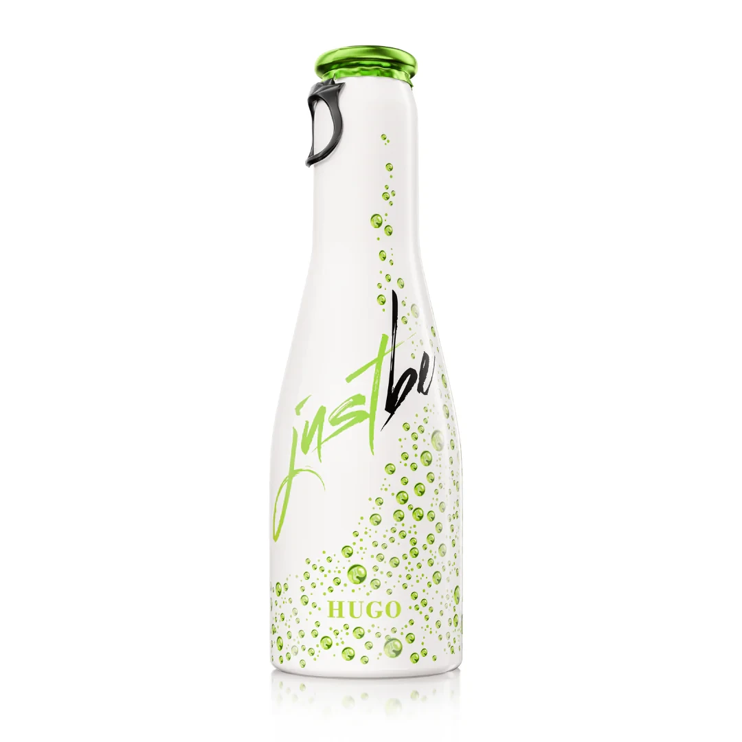 Justbe Hugo - Sparkling Secco Pleasure with Elderberry i Mint 200 ml
