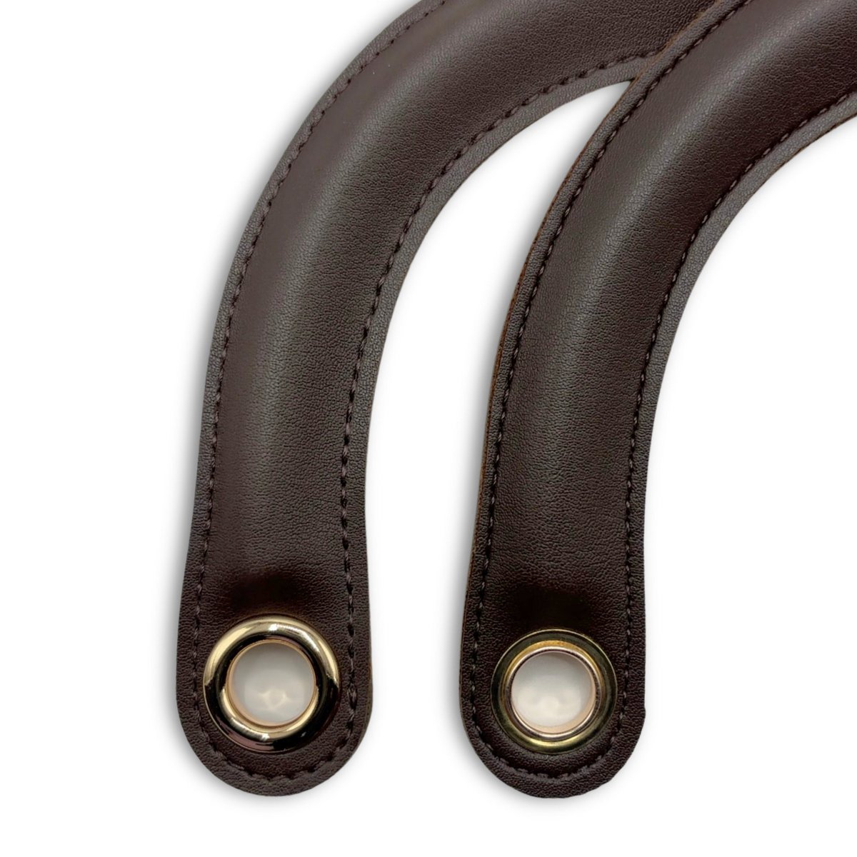 C-Modell-Taschengriff aus PU-Leder mit Feder-O-Ring-Clip