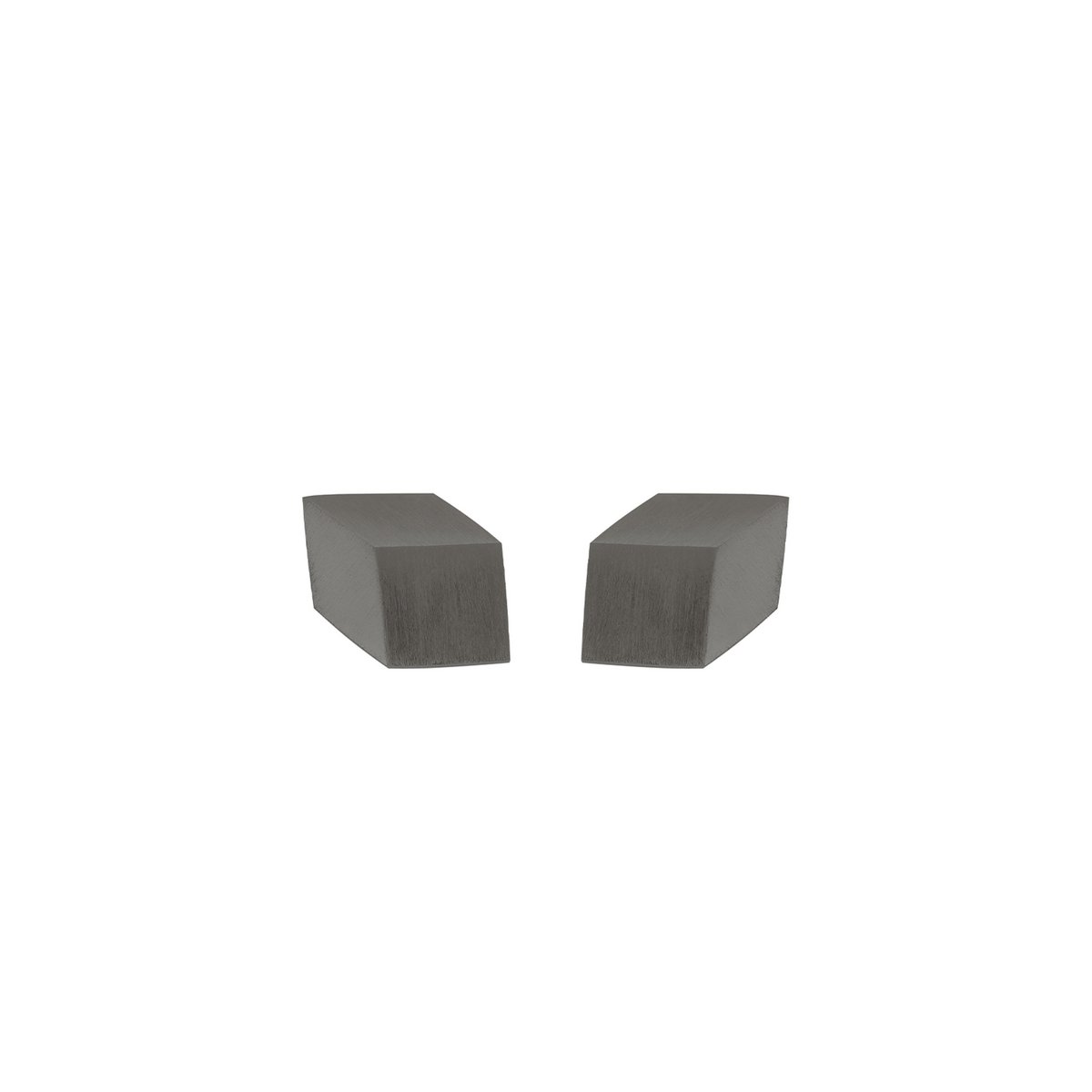 Boucles d'oreilles clips CUBE TROMPE L'OEIL