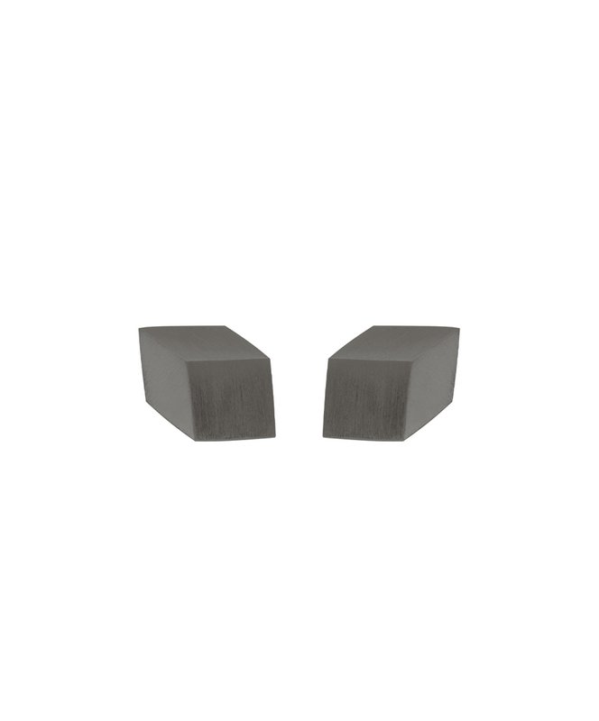 CUBE TROMPE L'OEIL clip-on earrings