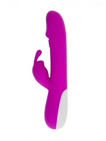 Argus Silicon G Spot & Clitoris Vibrator - 30 Geschwindigkeit - Pink - 21 cm Durchmesser 3,6 cm - bei 1005