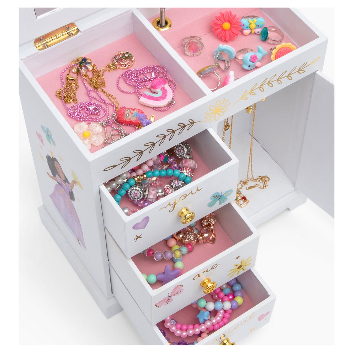 Boîte à Musique Bijoux - Princesse Parfaite - Valse Des Fleurs