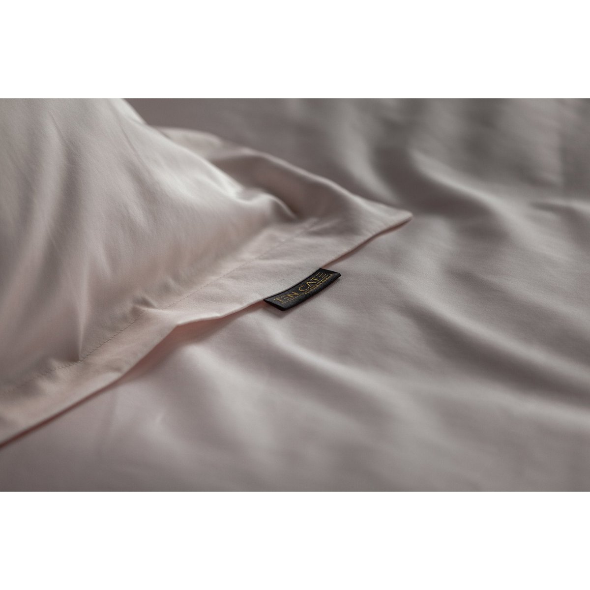100% Cotton Satin Duvet Cover Set Blush