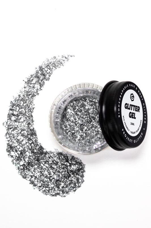 Silver Glitter Gel
