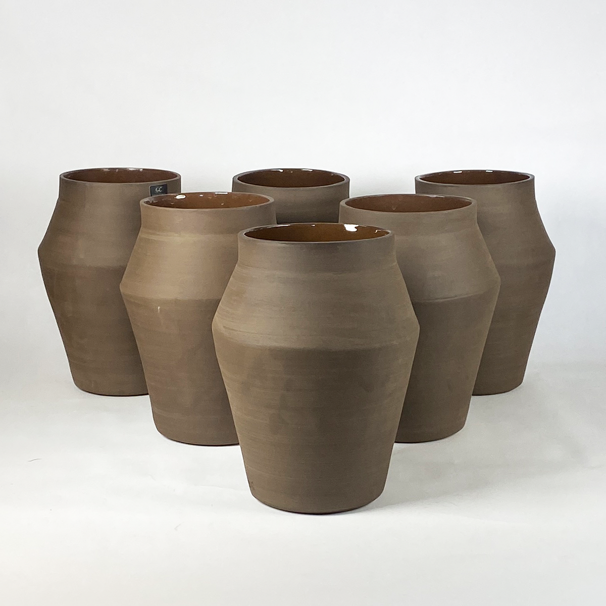 Makua Vase nøgen | Keramik | Plantepotte | Wabi Sabi | Ler | Håndlavet | Hollandsk design