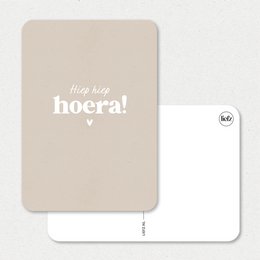 Kaart | Hiep hiep hoera
