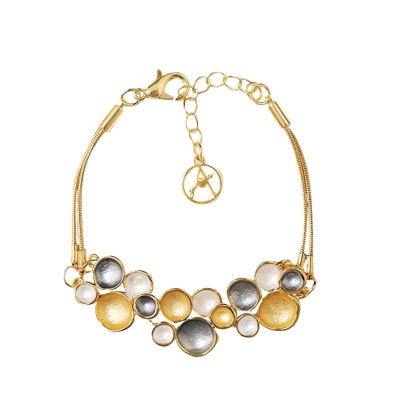 Pulsera de burbujas esmaltadas