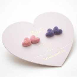Duo Earrings - Soul Mates - Hearts