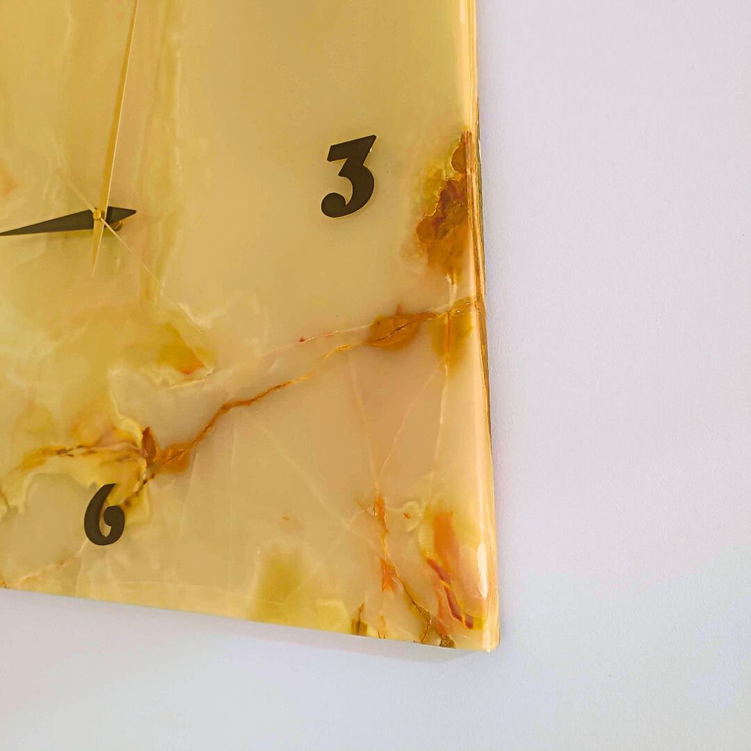 Big wall clock Onyx