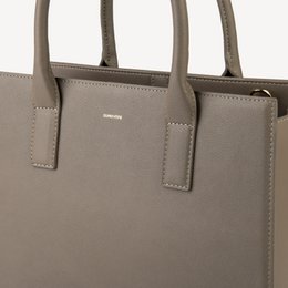 Vegan Apple Skin Handbag - Taupe