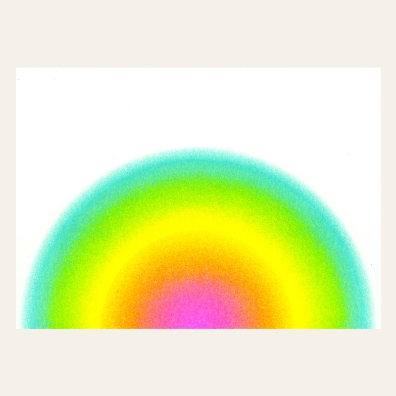 Risography Postcard - Iris N ° 2 - DIN A6