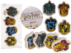 Eraser, Harry Potter, set of 4