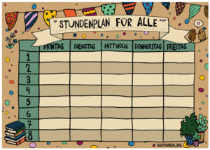 Stundenplan für alle