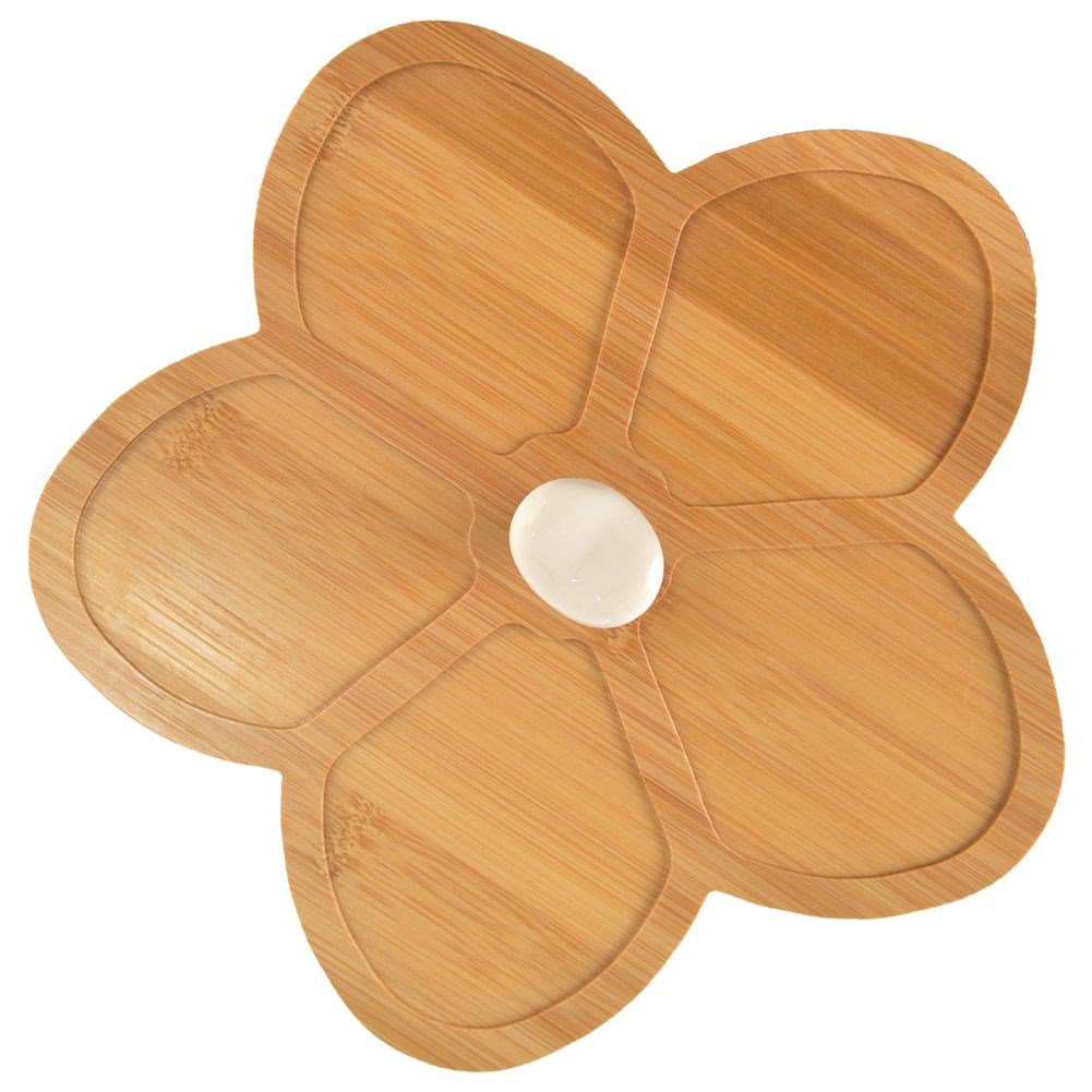 Snackskåle Porcelæn Hvid Whiteline 28,5 cm 10 stk