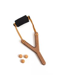SLINGSHOT NOIR (INCLUANT 3 BALLES EN LIÈGE) - ST530F