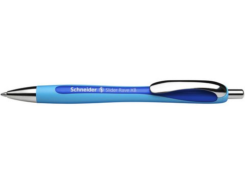 Schneider Rave XB ballpoint pen blue on blister