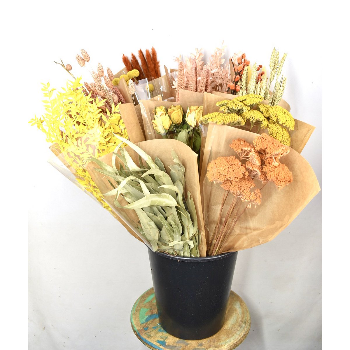 Coffret mix - 15 types de fleurs séchées