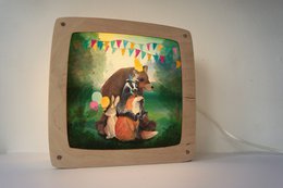 Magic Picture Party with pile of animals