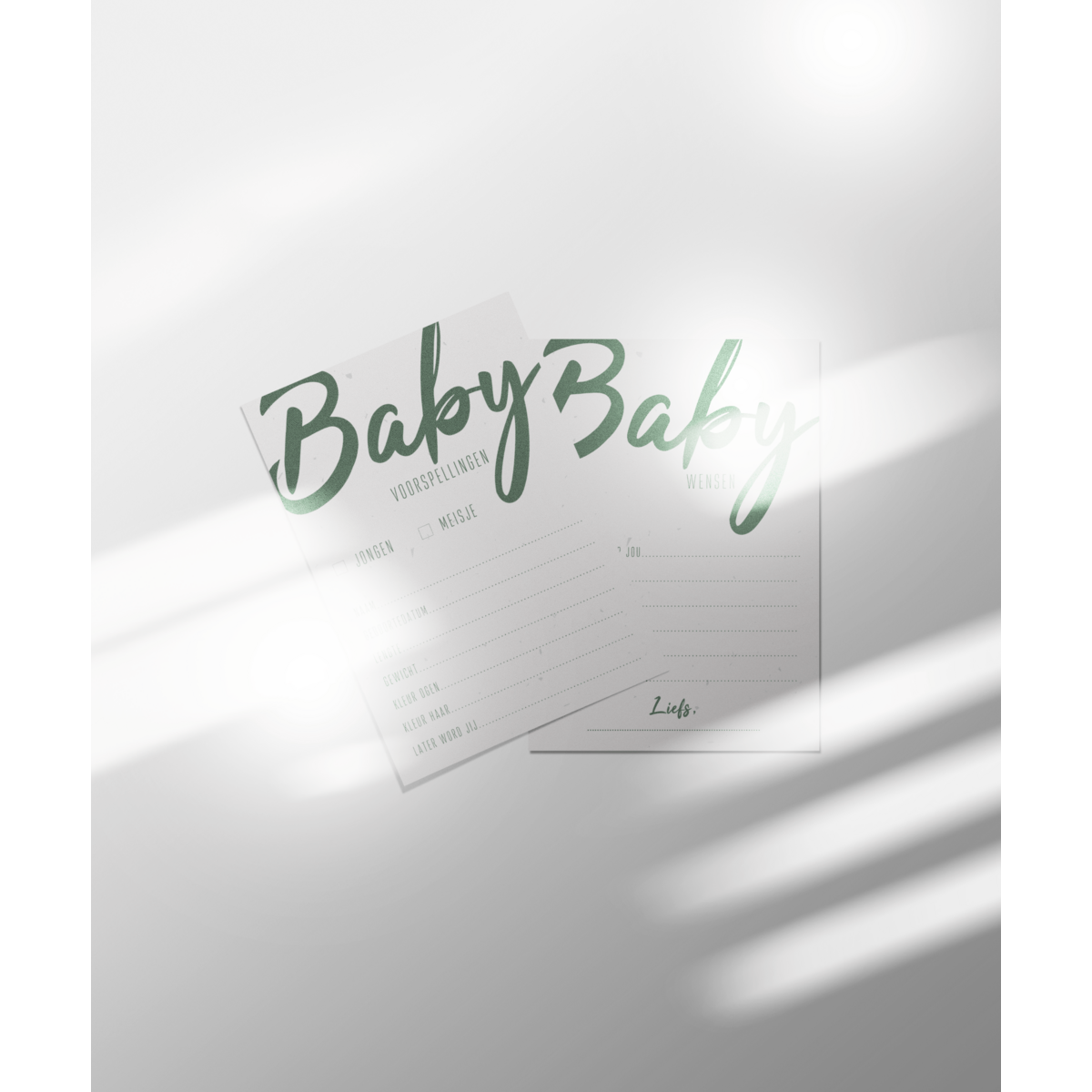 baby shower cards
