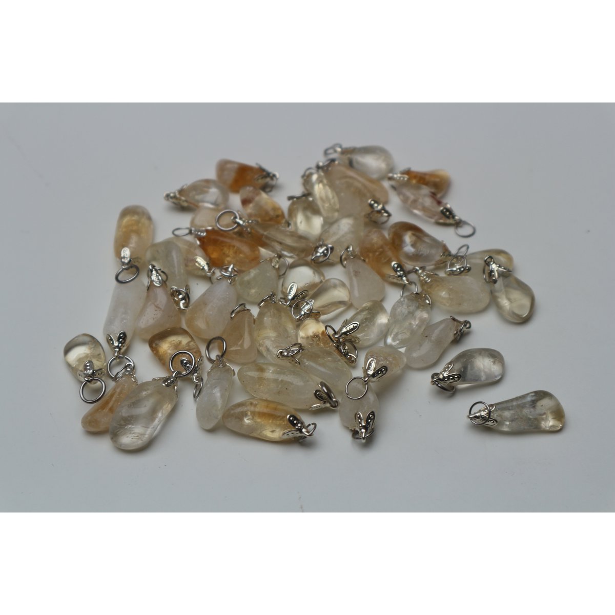 Wisiorek z cytrynem (spalony ametyst)