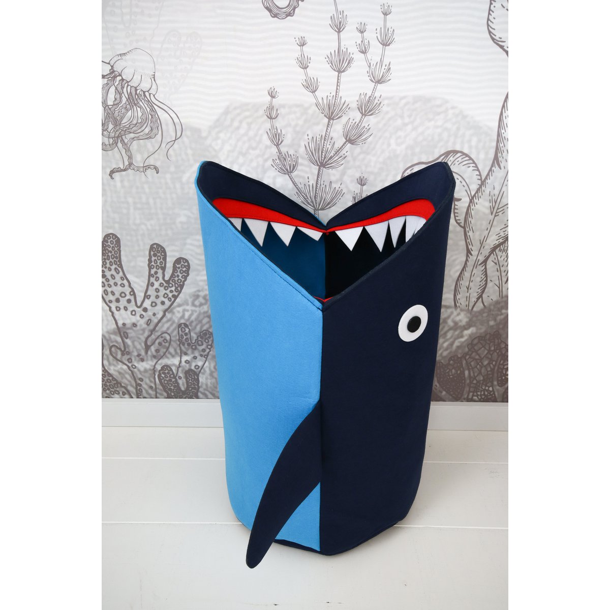 Storage Basket Children's Room - Shark