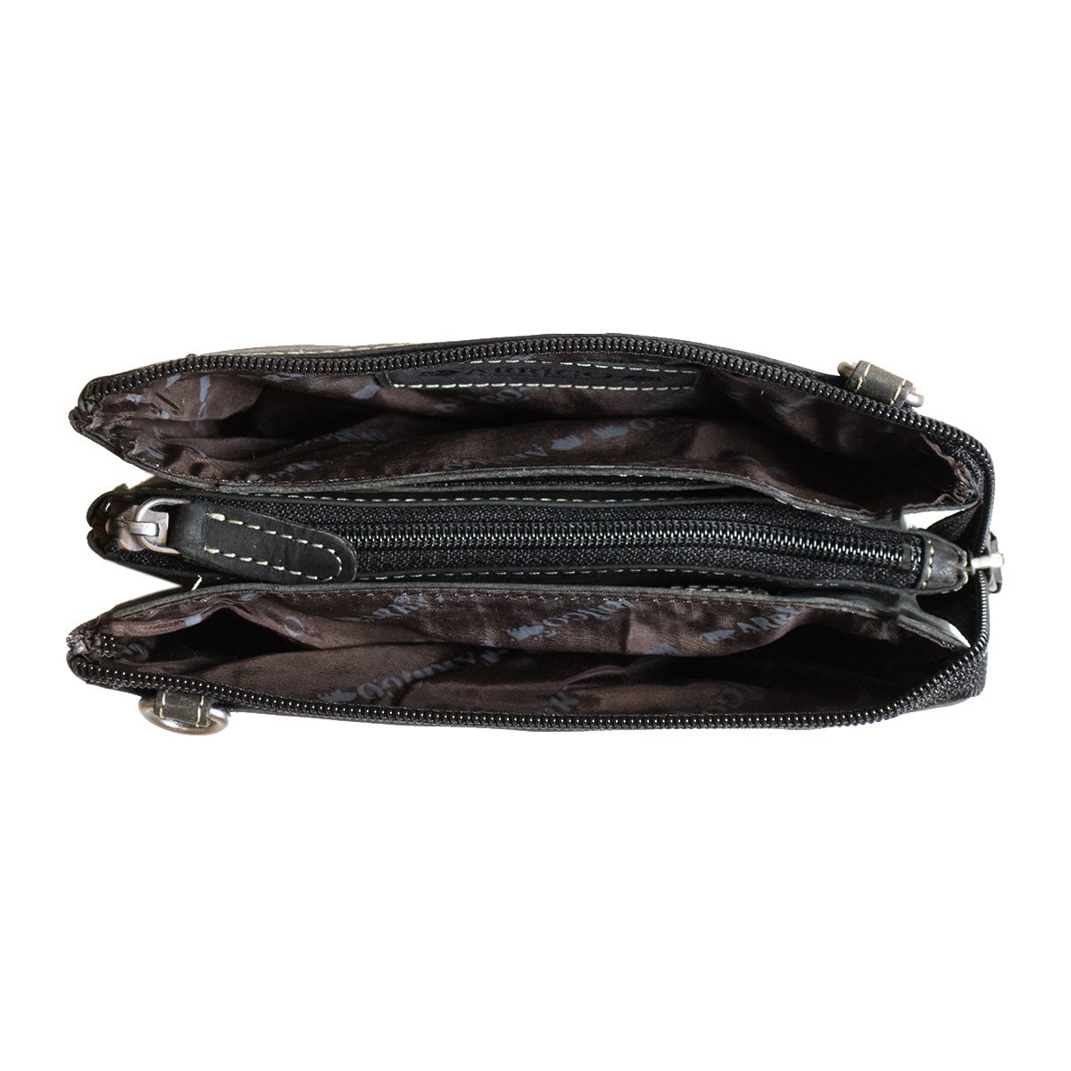 Skuldertaske I 3 farver Buffalo Læder - Festivaltaske - Lædertaske Lille - Crossbody taske til kvinder Læder - Str. L