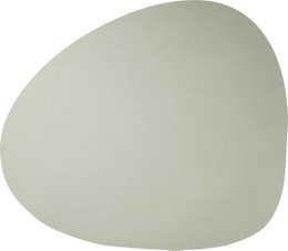 Napperon Skinnature | cuir recyclé | Galet 40x46cm