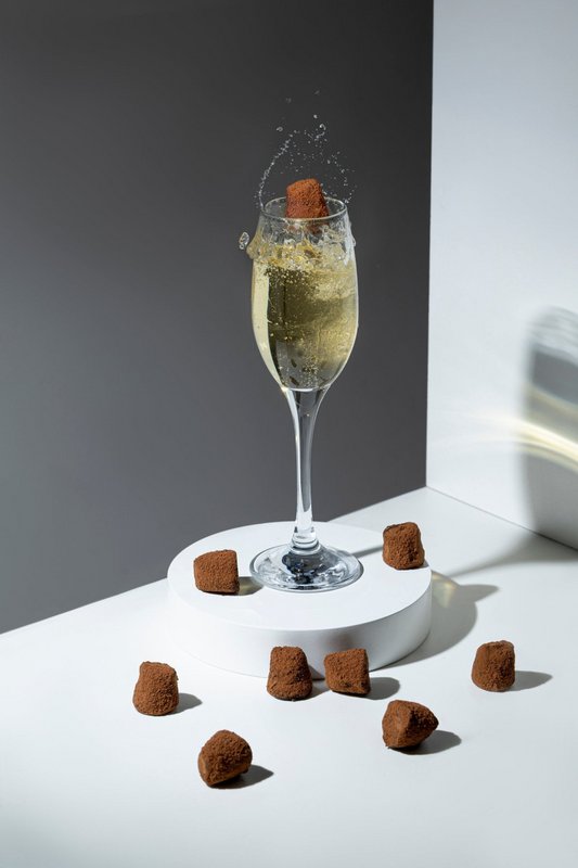 Champagne Chocolate Truffles - Bulk