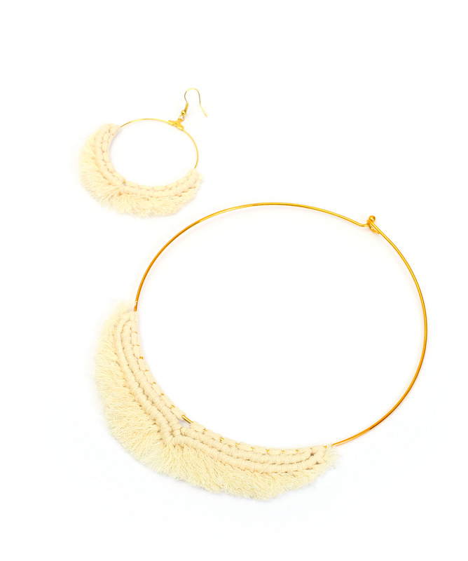 MACRAME NECKLACE KIT ¤ 140 mm