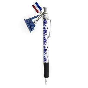 Pen Delft blue with church