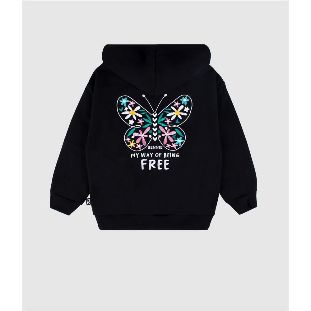 Felpa con cappuccio Essere liberi