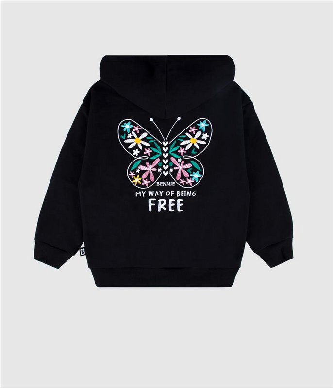 Felpa con cappuccio Essere liberi