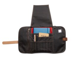 Voksed lærred pen rulle til forfattere, tidsskrift Roll Case, Stationery Shop, Art Store