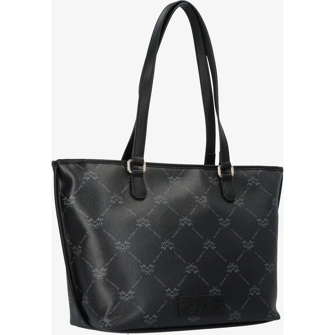 La Martina Damen Shopper_LM215_BLACK Kopia