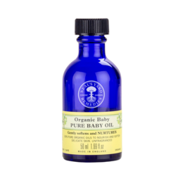 Pure baby oil with moisturizing ingredients. Gentle formula for sensitive skin.