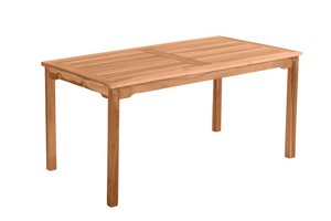 Garden table, 150x90 cm, teak