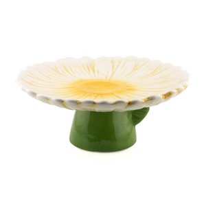 Steingut-Plateau Daisy