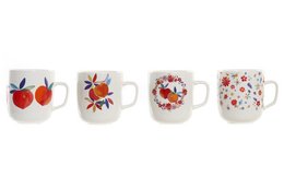 MUG PORCELANA 12X8,5X10 380ML, MELOCOTONES 4 SURT. LC175745