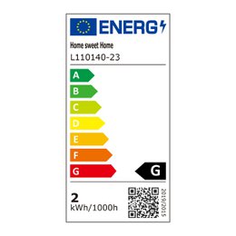 Home Sweet Home Led Diamond E27 D95 2W 180Lm 2700K Amber