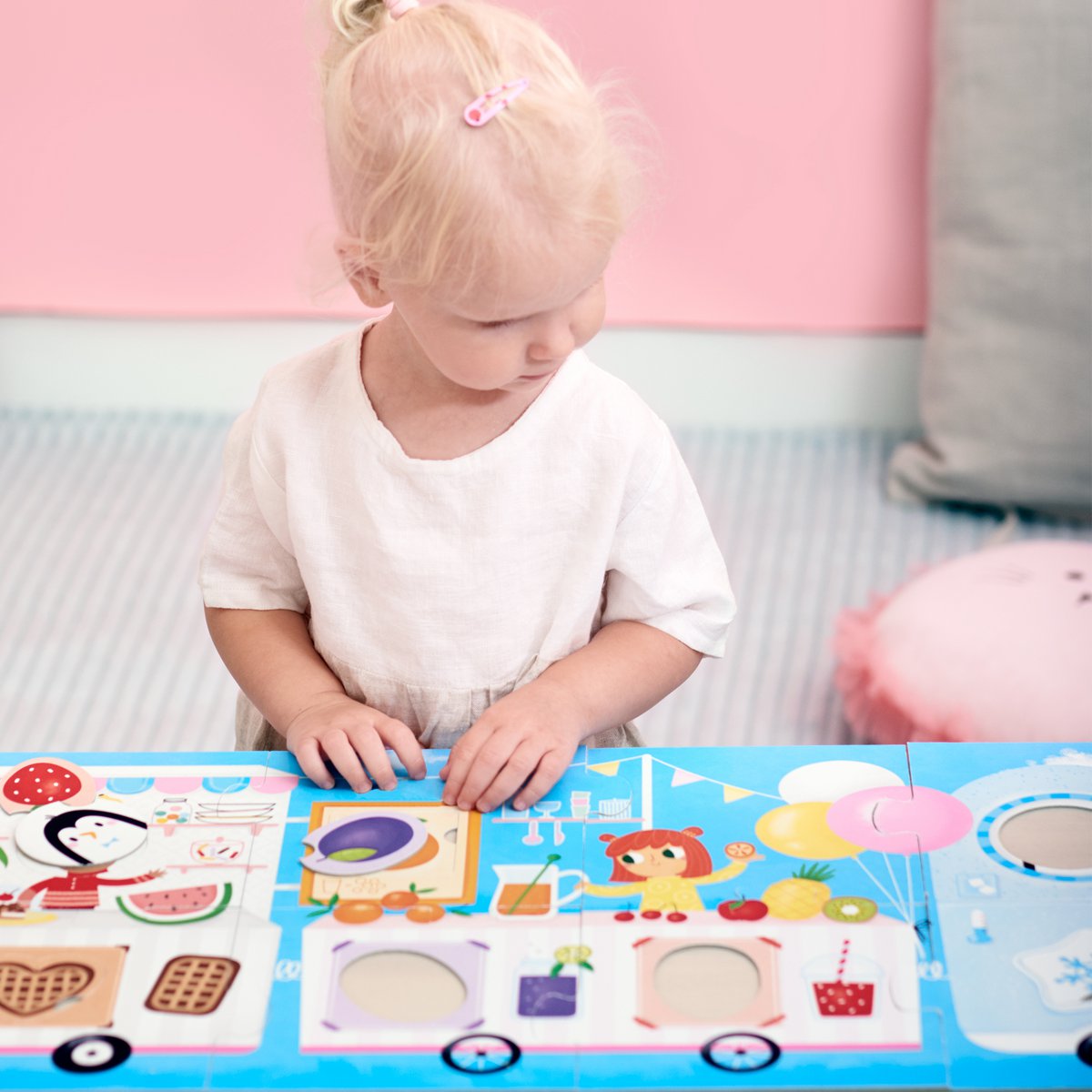 Make-a-Match Puzzle Food Truck 2+