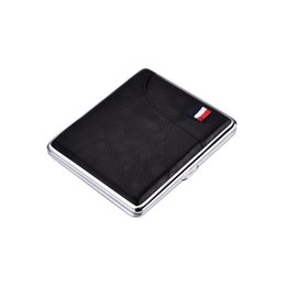 Zigarettenetuis mit Tasche und französischer Flagge x12