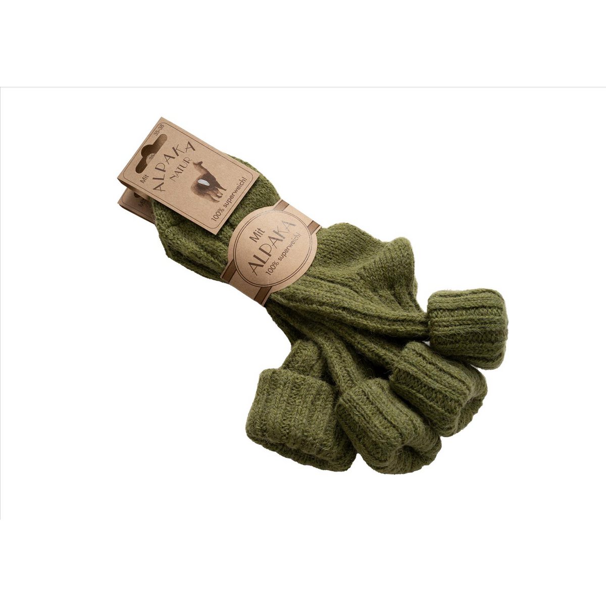 2 paires de chaussettes alpaca colorées "couleur"