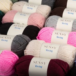Filato Sensy Roving, 3,5 once, 132 iarde, calibro 5 ingombrante