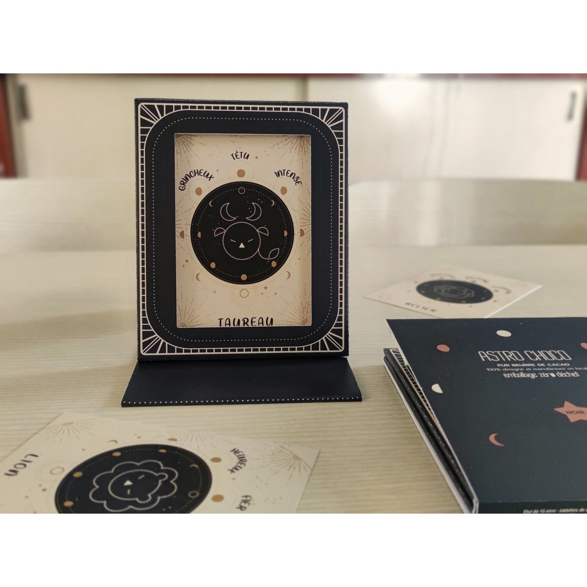 Astrologie etui 2 in 1 - dierenriemkaart + fotolijst
