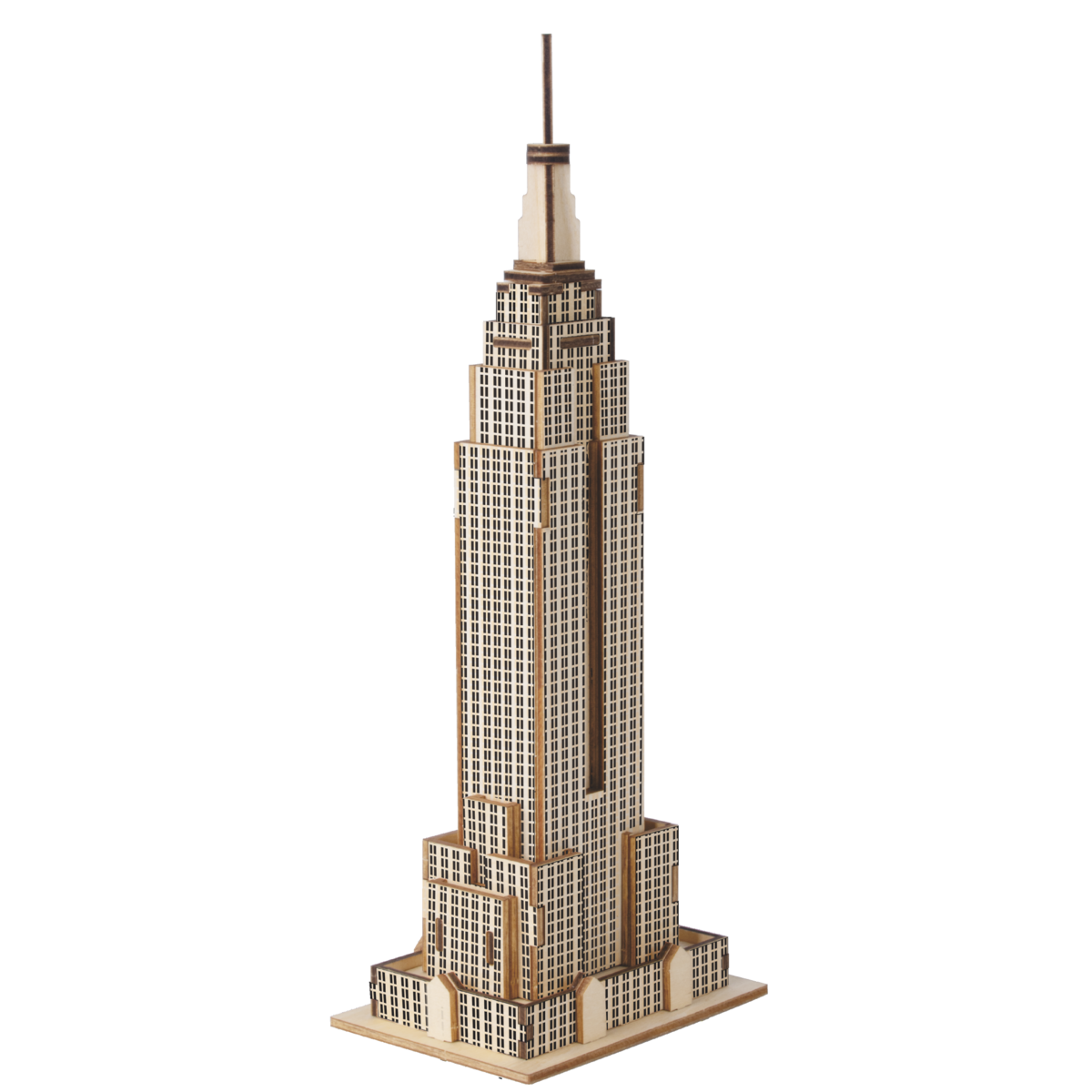 Kit de construcción Puzzle 3D Empire State Building - madera