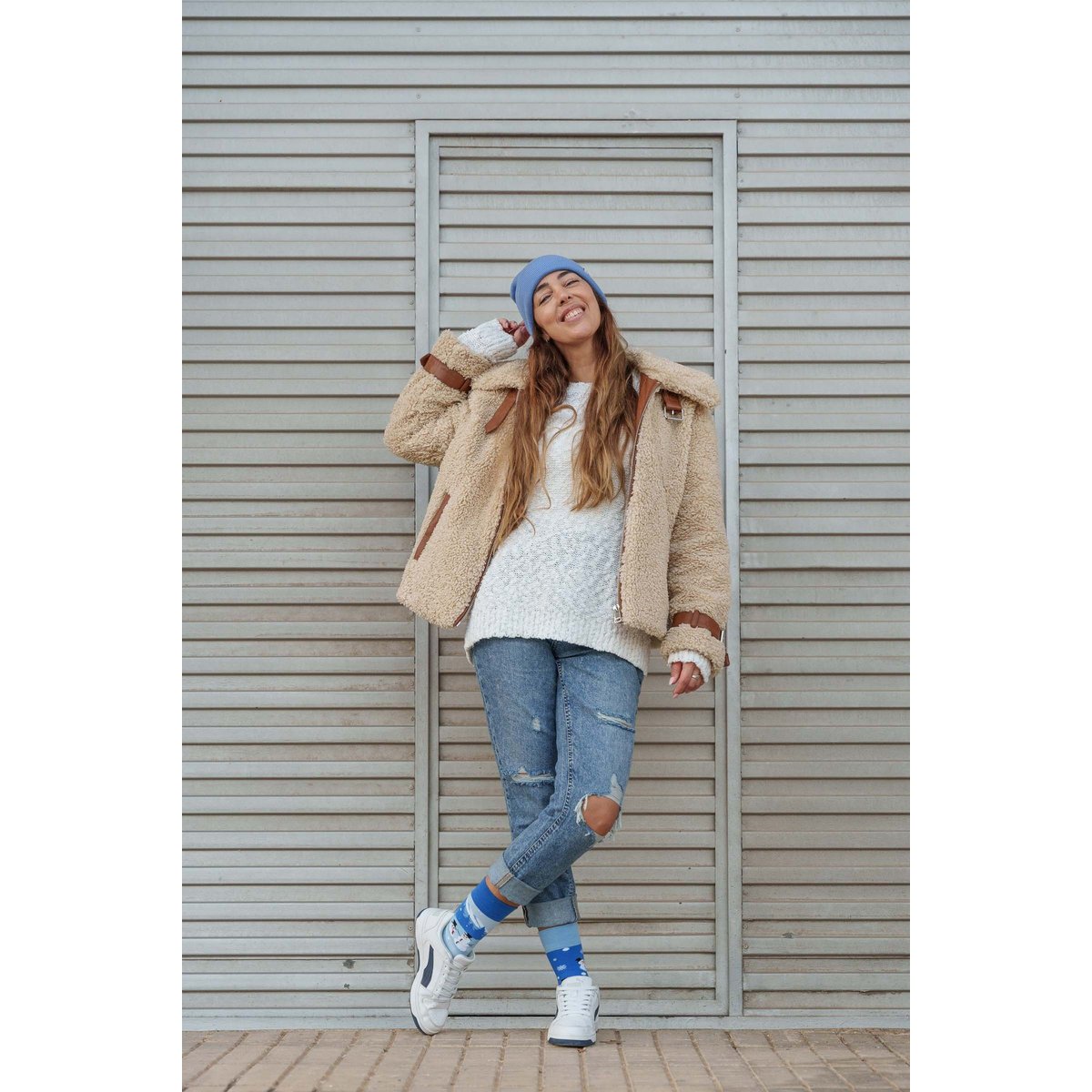 Snowman socks | Winter socks - casual mismatched socks