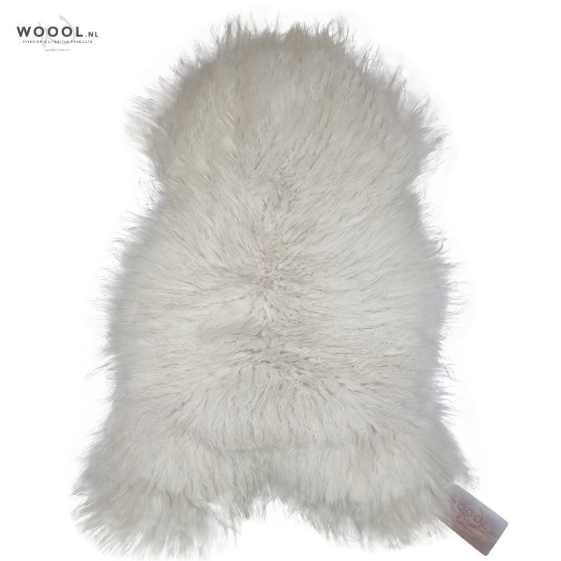 Peau de mouton WOOOL - Blanc islandais CURLY