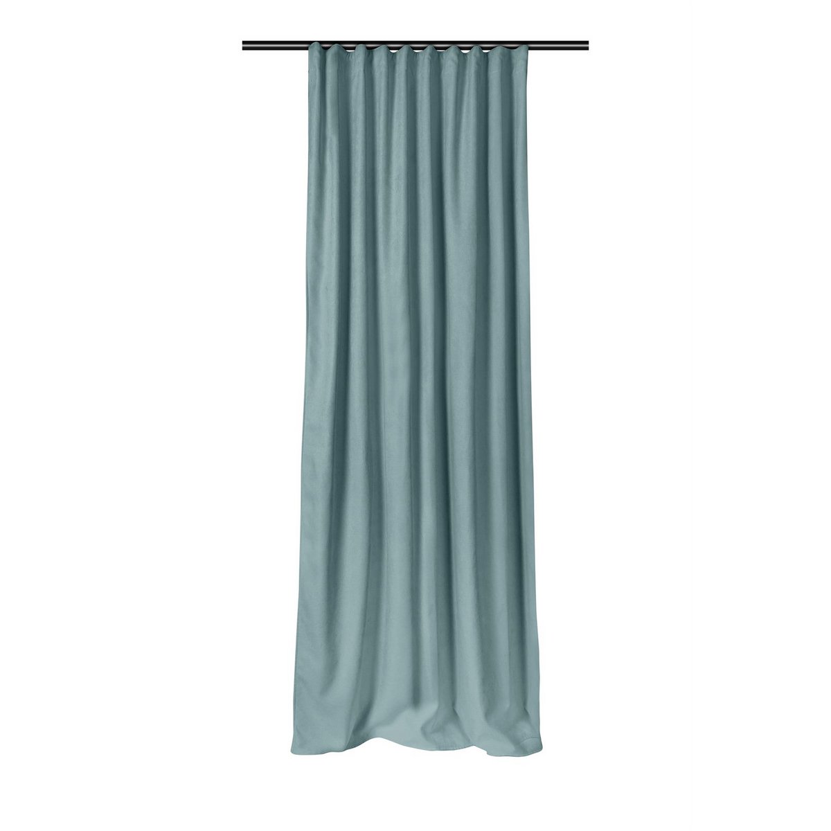 Alina thermal blackout curtain with hooks Aqua Green | 140 x 260 cm